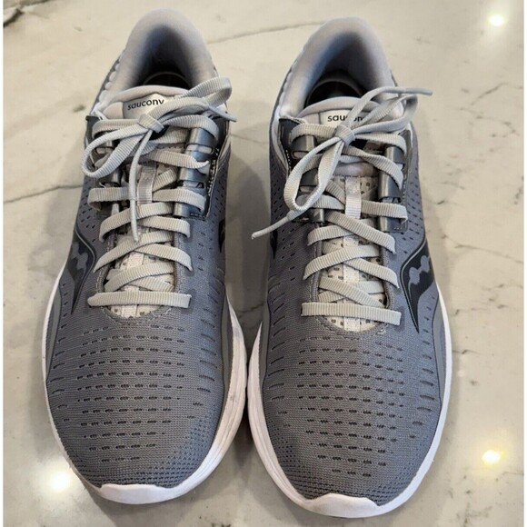 Saucony Men's Kinvara 11 Running Shoe    Size 8.5    Alloy/Charcoal    S20551-40 - Picture 2 of 9